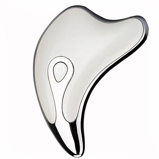 Gua Sha Scraper Facial Massager Face Lifting Slimming Slimming LED Light Microcurrent Skin Rejuvenation Electric Body Gouache Massage