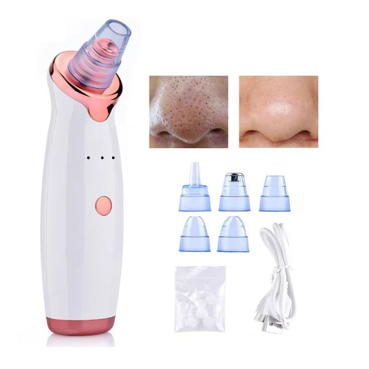 Blackhead Remover Pore Acne Pimple Removal Face T Zone Nose Water Bubble Cleaner Vacuum Suction Facial Diamond Steamer Oil Dirty - WS EMPORIUM