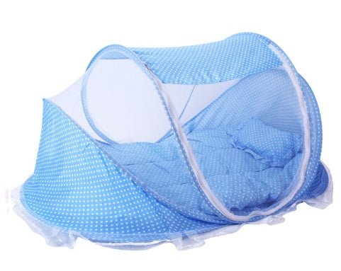 Foldable Baby Bed Net With Pillow Net 2pieces Set - WS EMPORIUM