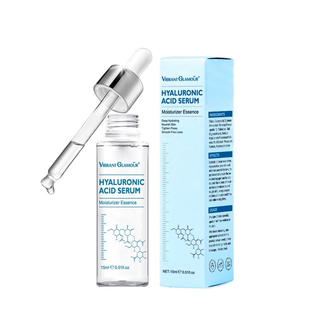 Hyaluronic Acid Face Serum Anti - Aging Shrink Pore Whitening Moisturizing Face Cream Dry Skin Care - WS EMPORIUM