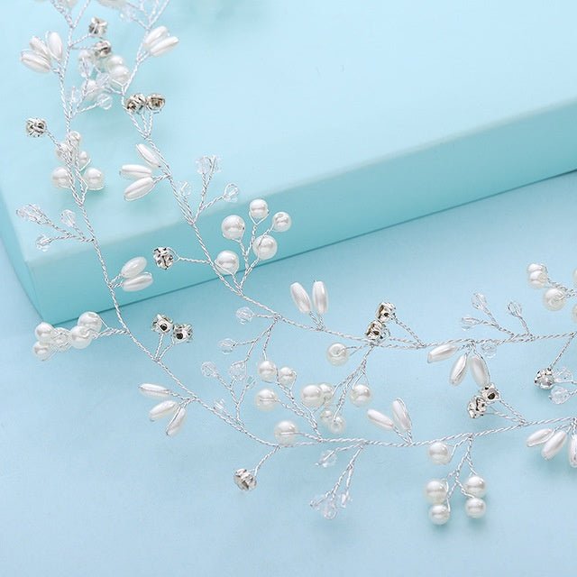 Wedding Hair Accessories Crystal Pearl Hair Accessories - WS EMPORIUM