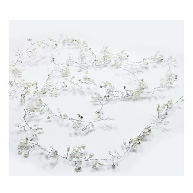 Wedding Hair Accessories Crystal Pearl Hair Accessories - WS EMPORIUM